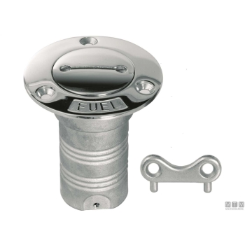 Tappo flush fuel d50mm inox<