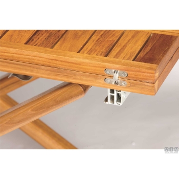 Tavolino mb reg teak 120/40x80x75/60cm *