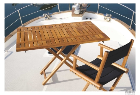 Tavolino mb reg teak 120/40x80x75/60cm *