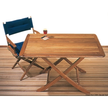 Tavolo teak 118x70 cm 