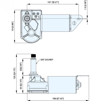 Tergicristallo 24v.