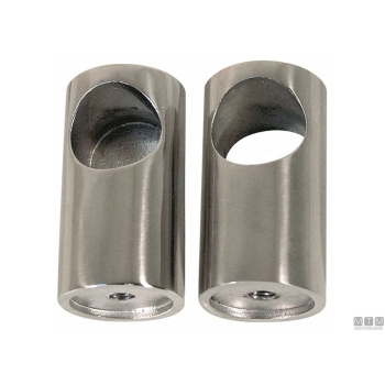 Terminale cilindrico d25mm inox< 