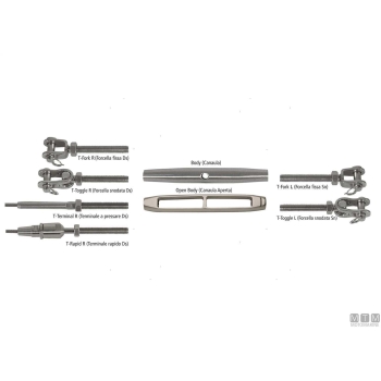 Terminale mtm t-fork l m16< 