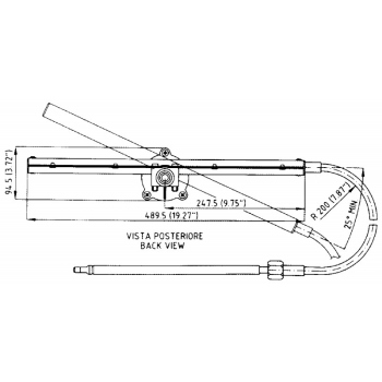 Timoneria tm86 da 14'