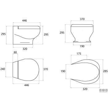 Toilet nano sft panel 12v 