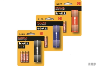 Torcia kodak 9led blu 