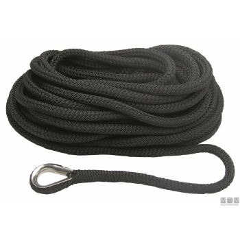 Treccia mooring 16mm x 12m nera< 