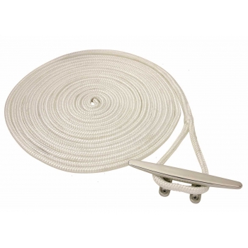 Treccia Mooring Bianco con Gassa 