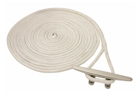 Treccia Mooring Bianco con Gassa 