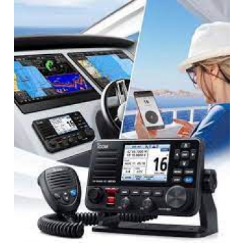 VHF Fisso ICOM IC-M510E #25 con AIS Ricetrasmettitore Fisso Nautico - Radio  VHF Portatili e Fissi I-COM - MTO Nautica Store