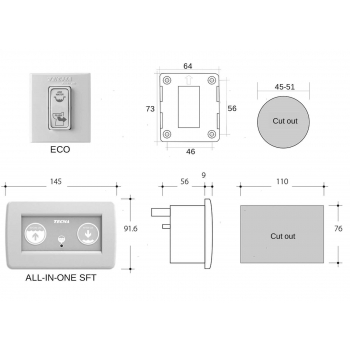 WC - Toilette Tecma Compass Short