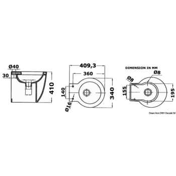 WC Silent Slim automatico 24 V 